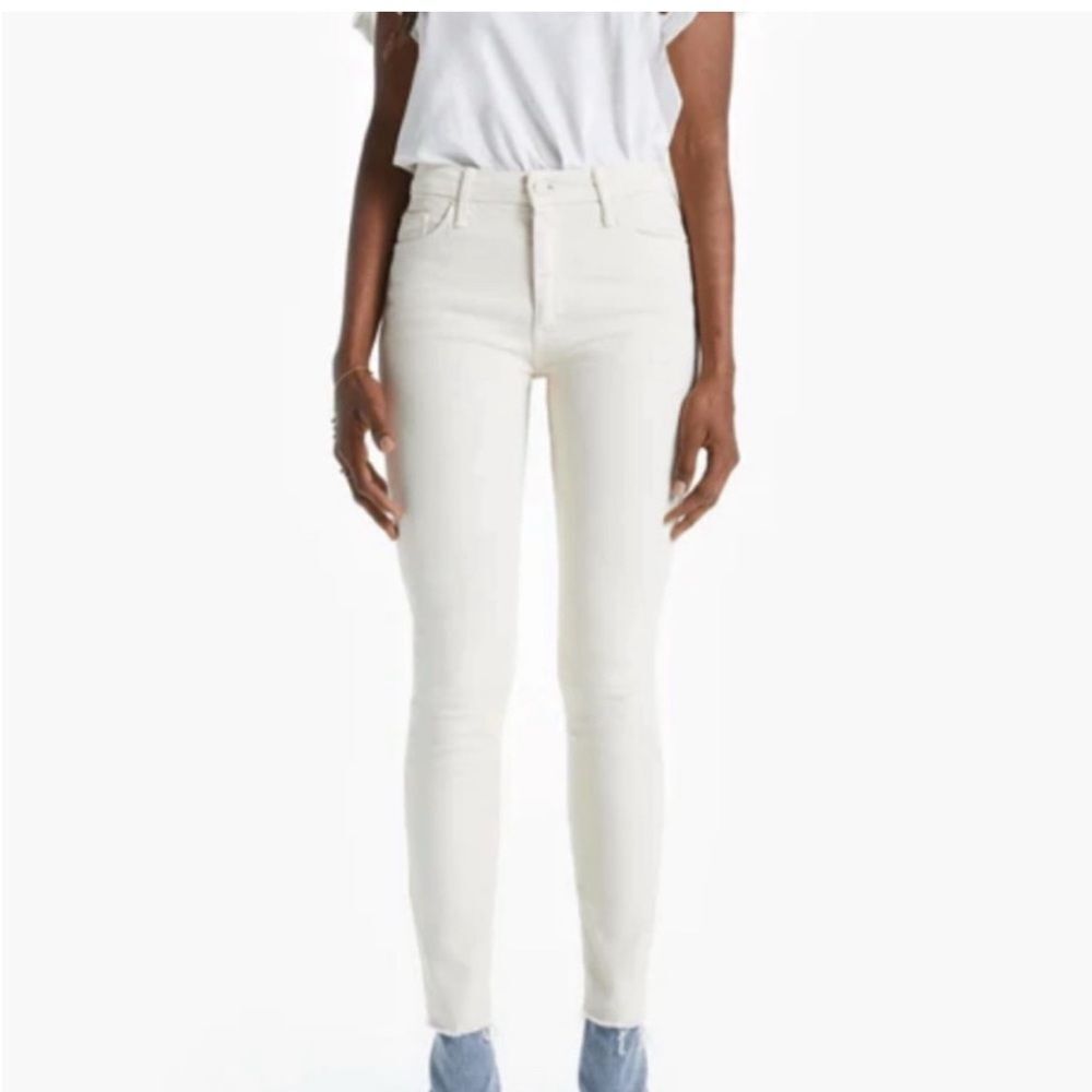 MOTHER High Waisted Looker Ankle Fray Size 29 - Picture 3 of 13